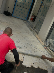 Revêtement antidérapant en pierre naturelle de <span class=keywords><strong>calcaire</strong></span>, sur mesure pour les sols de piscine et les dalles de bordure - Product Image 3