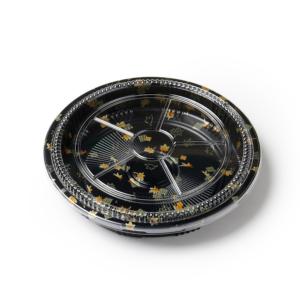 Plateau alimentaire rond jetable à emporter, prix de gros, personnalisable avec logo et couvercle transparent - Product Image 2