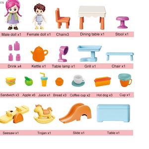 Giocattoli per auto ristorante alimentati ad attrito altri giochi finti cucina cibo per bambole in età prescolare accessori da cucina - Product Image 3