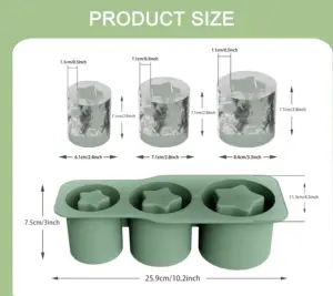 Sommer BPA-frei kundenspezifisch Eisbecher-Form Silikon-Eiswürfel-Formen mit Deckel für Stanley-Becher-Becher