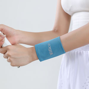 Tenis futbol koşu halter yetişkin açık hava etkinlikleri için naylon Spandex şerit bileklik spor desteği bileklik - Product Image 1