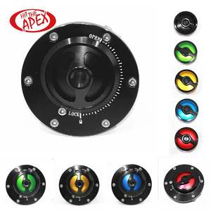 Tapa de tanque de combustible para motocicleta, tapa de aluminio CNC para TRIUMPH 675 R <span class=keywords><strong>STREET</strong></span> <span class=keywords><strong>TRIPLE</strong></span> <span class=keywords><strong>2013</strong></span> 2017, bloqueo rápido Nimble, sin llave, tapa de Gas - Product Image 6