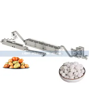 Effective Chocolate Sugar Covering Machine/ Small Chocolate Enrobing Line