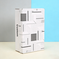 Boîte d'emballage pour chaussures imprimée en gros, boîte de rangement en carton personnalisée, boîte d'expédition durable pour chaussures, emballage cadeau