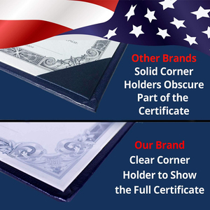 Tùy chỉnh chúng tôi Công Dân giấy chứng nhận chủ vàng lá logo da bìa các tông nhập tịch tài liệu đệm chủ nộp hồ sơ - Product Image 5