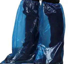 Прочный водонепроницаемый одноразовый пластиковый защитный чехол для обуви