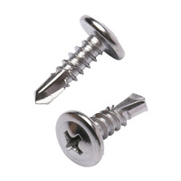 Vis en acier inoxydable 304 personnalisées pour MDF, vis M3 en acier inoxydable, vis à tête cylindrique, vis à tête fraisée, vis autoperceuses