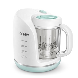 เครื่องนึ่งอาหารไฟฟ้าแบบพกพา 4-in-1 เครื่องปั่น เครื่องอุ่นขวด<span class=keywords><strong>นม</strong></span> สำหรับการเดินทางและใช้ในบ้าน - Product Image 4