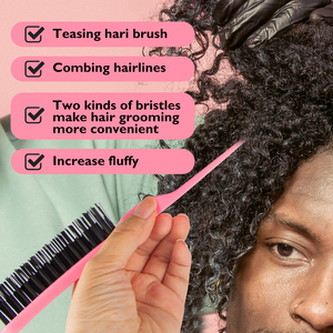 Ensemble <span class=keywords><strong>de</strong></span> brosses et peignes <span class=keywords><strong>de</strong></span> <span class=keywords><strong>coiffeur</strong></span>-Outils <span class=keywords><strong>de</strong></span> salon professionnels pour un volume et un style précis - Product Image 6