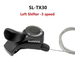 Palanca de Cambios para Bicicleta <span class=keywords><strong>Shimano</strong></span> Tourney SL TX30, 6 velocidades, 7 velocidades, 18 velocidades, 21 velocidades, SL-TX30, Incluye Cable de Cambio Interno - Product Image 3
