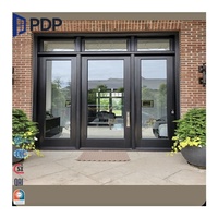 Puerta Corrediza de Aluminio Estilo Postmoderno PDP con Característica Impermeable para Apartamentos, Baños, Uso en Exteriores en Hoteles y Centros Comerciales