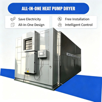 Energiezuinige roestvrijstalen tray-type peper/chili-dehydrator commerciële warmtepomp circulatie chili-droogoven