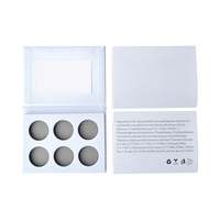 DIY 6 Couleurs Personnalisé Maquillage Glitter Fard À Paupières Palette En Gros Mdd Fard À Paupières Palette