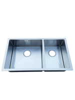Évier de cuisine double en acier inoxydable 304/201 de haute qualité, extensible, anti-rayures, sans robinet, par les fabricants d'acier inoxydable