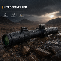 Lunette de tir TYPHON XG1-10X24 FFP LPVO avec verre ED à faible dispersion, pour la chasse tactique en extérieur, résistante à l'eau et aux chocs, viseur télescopique