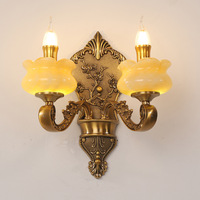 Lampe murale rétro en cristal classique européenne, éclairage intérieur de luxe pour hall d'hôtel, couloir, escalier, chambre à coucher, décoration