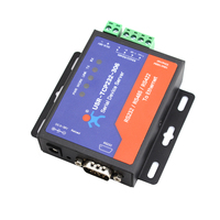 USR-TCP232-306 biaya rendah RS232 RS485 RS422 seri ke konverter Ethernet jaringan dengan otomatisasi bangunan fungsi halaman Web