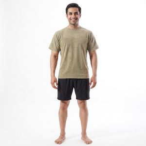 T-shirts pour hommes en gros, délavés à l'acide, streetwear, 100% coton, avec logo, t-shirts personnalisés, t-shirts à col rond, lavage à l'eau, t-shirts pour hommes - Product Image 1
