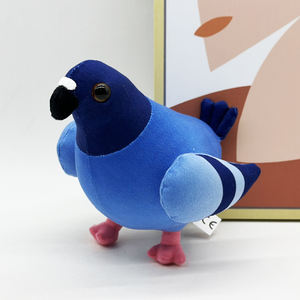 Juguete de Peluche de Paloma Loca, Muñeco de Peluche de Paloma, Juguete de Pájaro de <span class=keywords><strong>Dibujos</strong></span> <span class=keywords><strong>Animados</strong></span> Suave para Niños, Regalo de Navidad, Dropshipping - Product Image 1