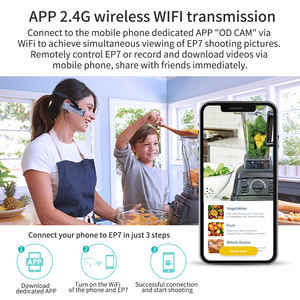 ORDRO Caméra montée sur la tête Wifi EP7 Caméra Vloging Caméra vidéo mains libres Caméscope 4K - Product Image 5