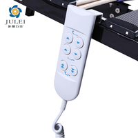 Cadre de lit électrique filaire flexible réglable à distance Queen Size avec fonction Bluetooth personnalisée pour application de villa
