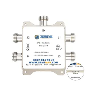 4-Wege-GPS und GNSS aktiver Splitter GS14