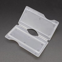 Factory Direct Lab ABS 1PCS 2PCS 5 PCS Plastic Microscope Glass Slides Storage Box in Different Sizes