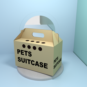Boîte de transport d'emballage animal de compagnie <span class=keywords><strong>pour</strong></span> chien de compagnie petite boîte de papier d'expédition en <span class=keywords><strong>carton</strong></span> durable <span class=keywords><strong>pour</strong></span> <span class=keywords><strong>chat</strong></span> avec votre logo personnalisé - Product Image 1