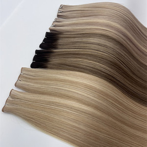 Cabello Eslavo Triple 10A 12A Ombre con Cutícula Alineada de Fábrica, Extra <span class=keywords><strong>Ondulado</strong></span>, para Vendedores - Product Image 4