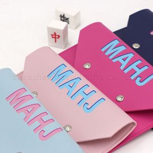 New Arrival Mahjong <b>Card</b> Bag Clutch Pouch Holder Ideal Gift for Mahj Lover <b>Playing</b> Game - Product Image 5