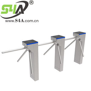 Portillon tripode à 3 <span class=keywords><strong>bras</strong></span> S4A avec moteur sans balais en acier inoxydable, contrôle d'accès et sécurité anti-écrêtlement, direct usine - Product Image 3