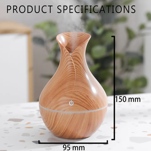 2025 Tốt Nhất Người Bán Homedics Độ Ẩm Hạt Gỗ Humidificador Mini LED Ánh Sáng Khuếch Tán Trẻ Em Độ Ẩm Cho Phòng Ngủ - Product Image 4