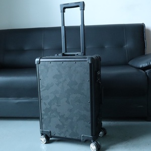 맞춤형 디자인 탄소 섬유 여행 가방 TSA 잠금 장치가있는 경량 고급 수하물 탄소 섬유 고급 가방 - Product Image 4