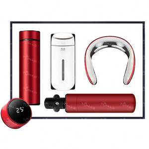 Etiqueta personalizada práctica pistola de masaje corporal humidificador de aromaterapia 2024 regalos corporativos para seguro juego de regalo para pareja - Product Image 2