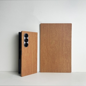 Láminas de Material Crudo para Máquina de Corte de 120*190mm, Textura de Madera de Cerezo Personalizada, para Películas Traseras de Teléfono Móvil, Pegatinas de Cuero para Teléfono, DIY - Product Image 4