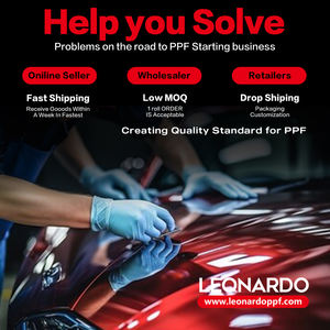 Leonardo Clack Matte Stain Color Manufacturer Self Adhesive Factory Melhor Rhino Skin Paint Protection Film para carros - Product Image 4