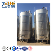 Cuve de stockage de fermentation de fermenteur de vin de fruit de 1000L 2000L
