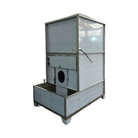 Collecteur de poussière humide sans pompe 5,5 kW, cyclone industriel à eau pour le traitement des poussières métalliques de meulage