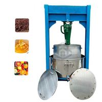 Hete verkoop multifunctionele oliepersmachine, cassave-residu ontwateringsfilterpers voor fruit- en groentesap maken