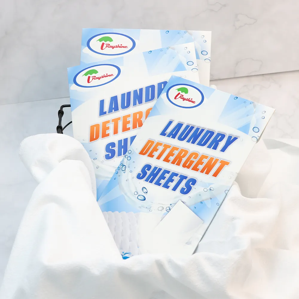Waschmittel papier umwelt freundliche Wäsche streifen Öko-Wasch blatt Umwelt freundliche Formel-Umschlag verpackung 30 Blatt