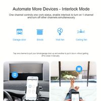 Interrupteur WiFi SONOFF 4CH R3, 4 canaux, interrupteur intelligent DIY, interrupteur à distance par application, contrôleur intelligent pour la maison sans fil, fonctionne avec Alexa et Google Home