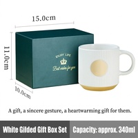 Taza de Agua de Cerámica con Logotipo Personalizado de Fábrica, Taza Creativa para Sublimación, Regalo para Aniversario de Bodas, Recuerdo, Venta al Por Mayor