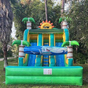 Toboggan Gonflable Double avec Trampoline et <span class=keywords><strong>Piscine</strong></span> pour Enfants – Idéal pour Jardin et Extérieur - Product Image 4