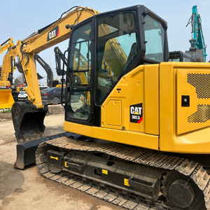 Excavatrice sur chenilles Cat 307.5 d'occasion, faible nombre d'heures de fonctionnement, 2024 |   Châssis robuste |   Prêt pour l'expédition - Product Image 1