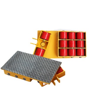 Carro de Transporte Tipo Tanque Pequeño con Ruedas de Acero y PU, Dirección de 180 Grados, Color Amarillo, Personalizable, Garantía de 1 Año, Suministro del Fabricante - Product Image 1