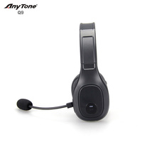 Microphone sans fil professionnel Anytone Q9 avec casque USB Type-C, réduction de bruit, léger