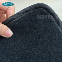 Tapis sensoriel en fibre optique de nylon de grande qualité 1x2m avec 160 étoiles, source lumineuse LED RGBW 16W, tapis noir