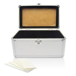 MosaicFlex Caja de exhibición de encimera Caja de piedra de aluminio transparente pequeña Caja de tienda de azulejos - Product Image 1