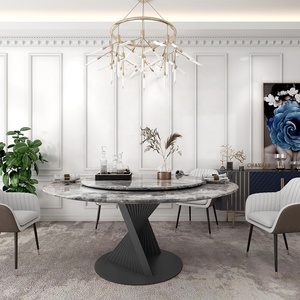 Base <span class=keywords><strong>per</strong></span> Tavolo da Tè in Marmo, Struttura in Metallo, Arredamento Moderno di Alta Gamma, Elegante Tavolo da Tè Kung Fu in Pietra di Lusso <span class=keywords><strong>per</strong></span> la Casa - Product Image 6