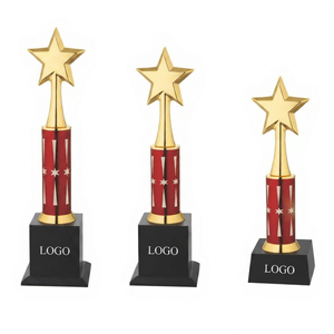 Trophée étoile de haute qualité en métal pour les récompenses des meilleurs performants, la reconnaissance des employés et les réalisations professionnelles. - Product Image 1